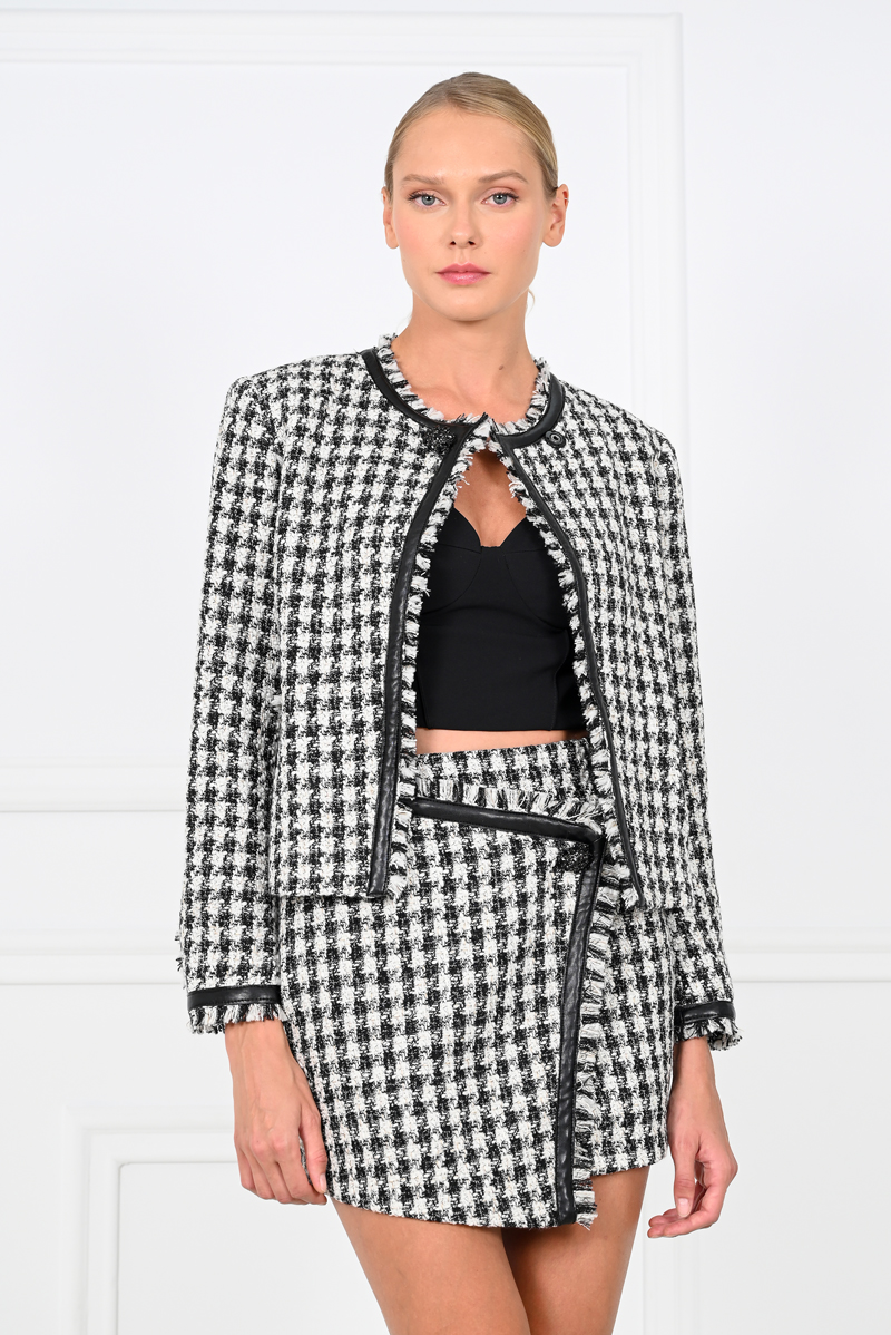 Tweed Mini Skirt