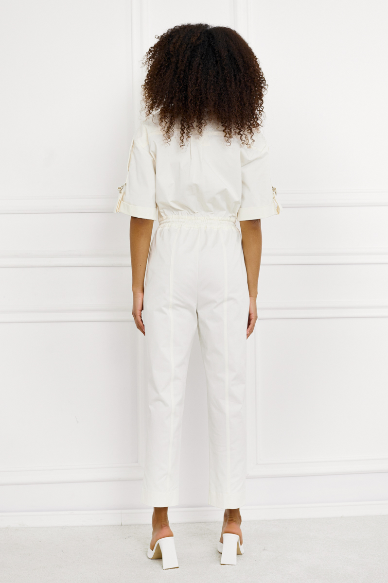 Cotton-blend Jumpsuit