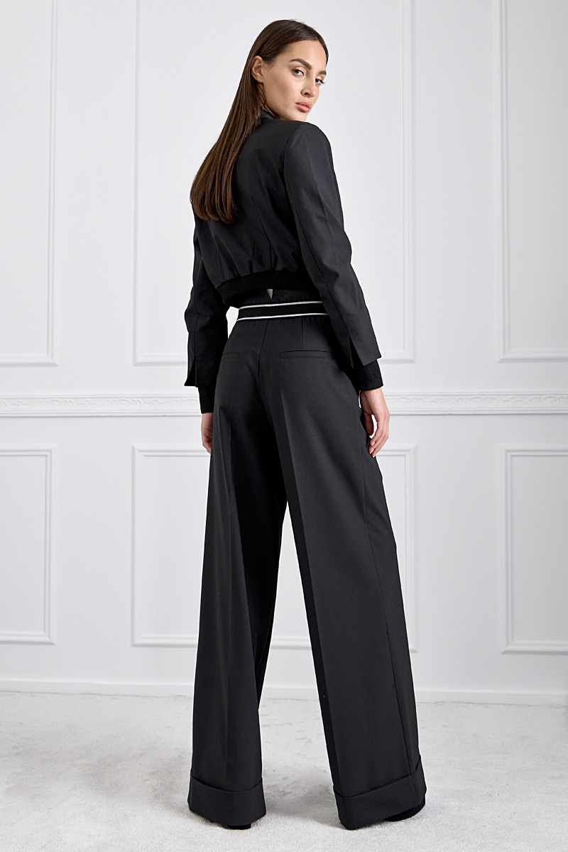 Wide-leg Παντελόνι