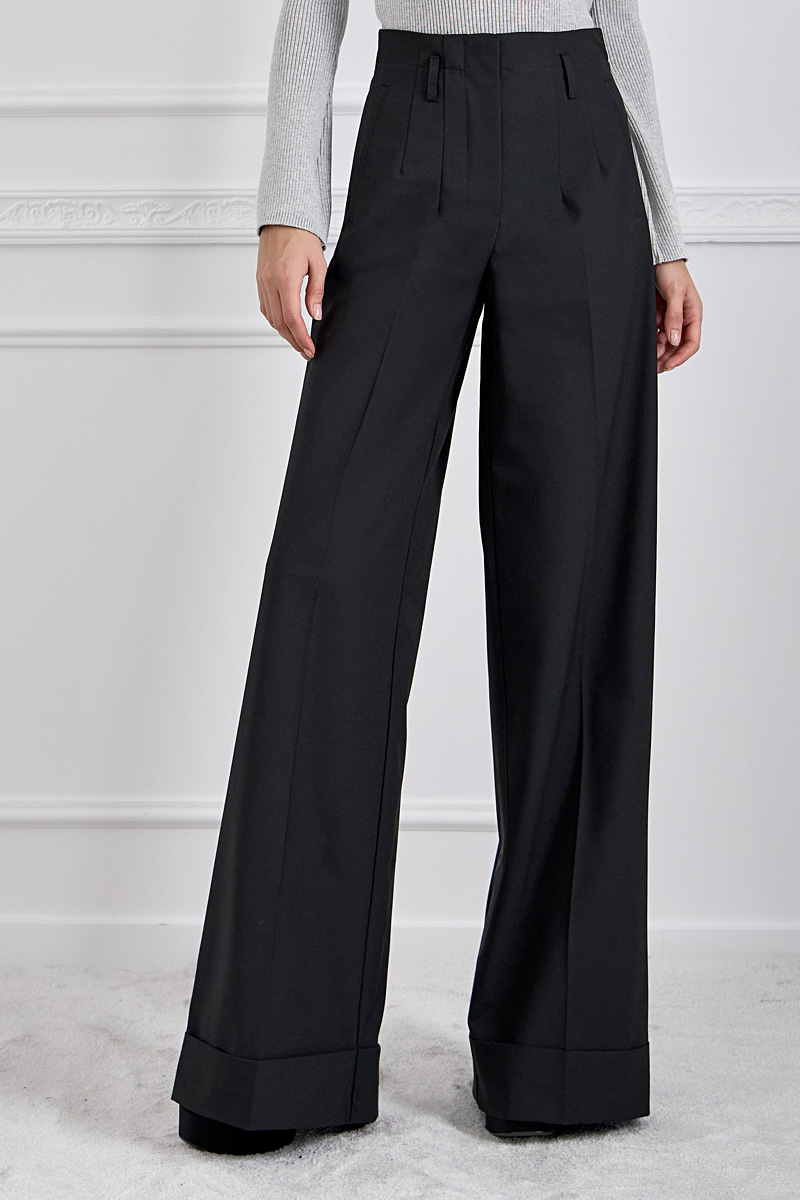 Wide-leg Παντελόνι