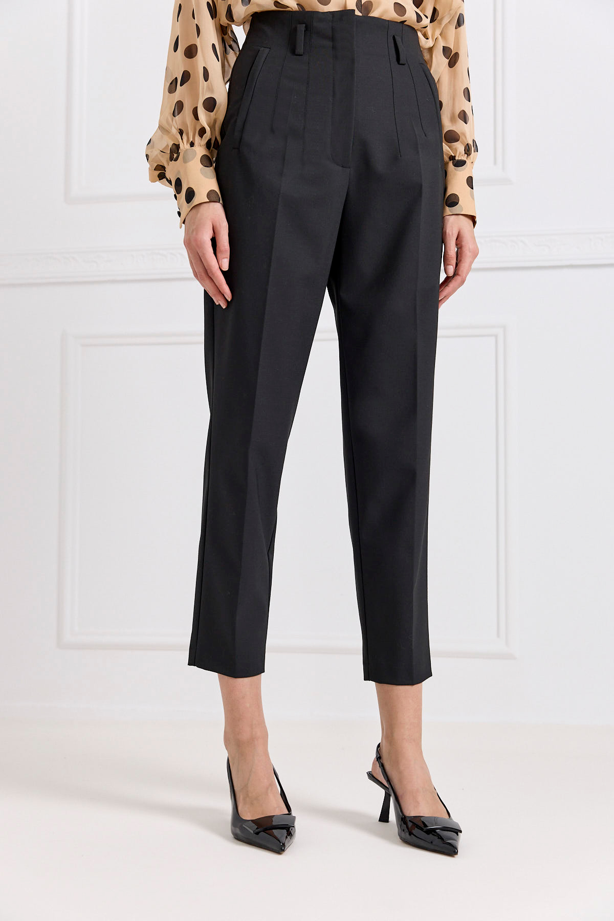 High-Waist Trousers