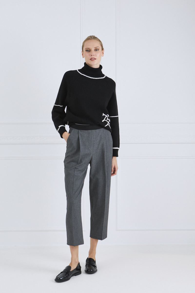 Trousers with Elastic Waist