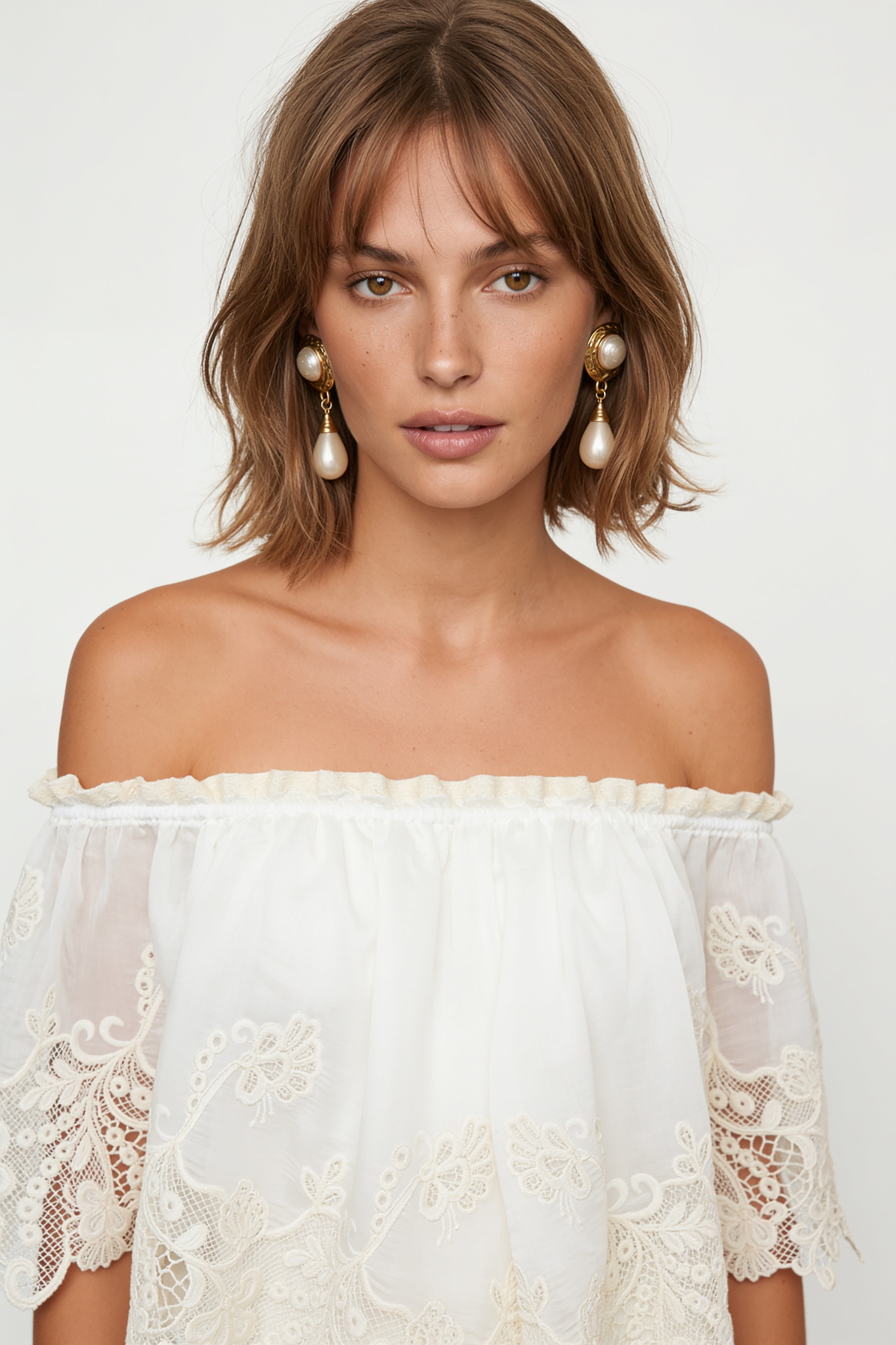 PEARL DROP EARRINGS PEARL DROP EARRINGS