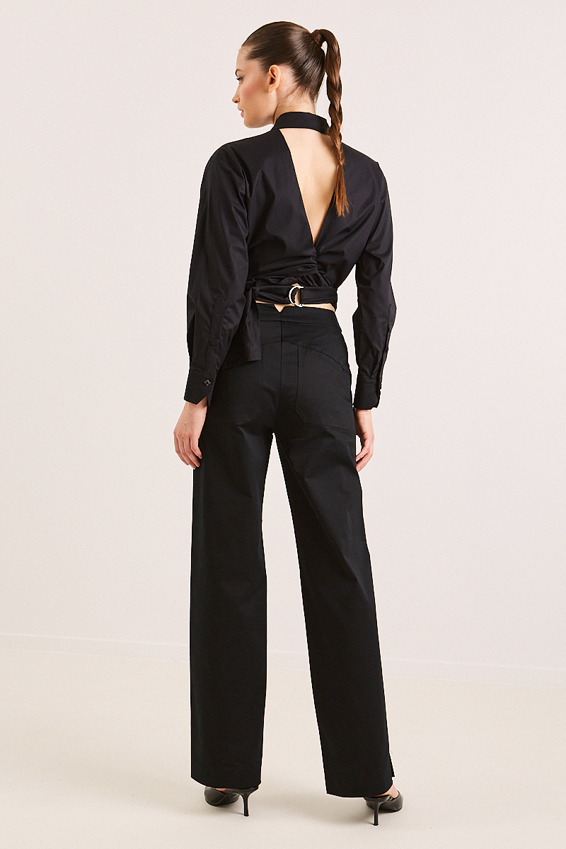 WIDE LEG TROUSERS