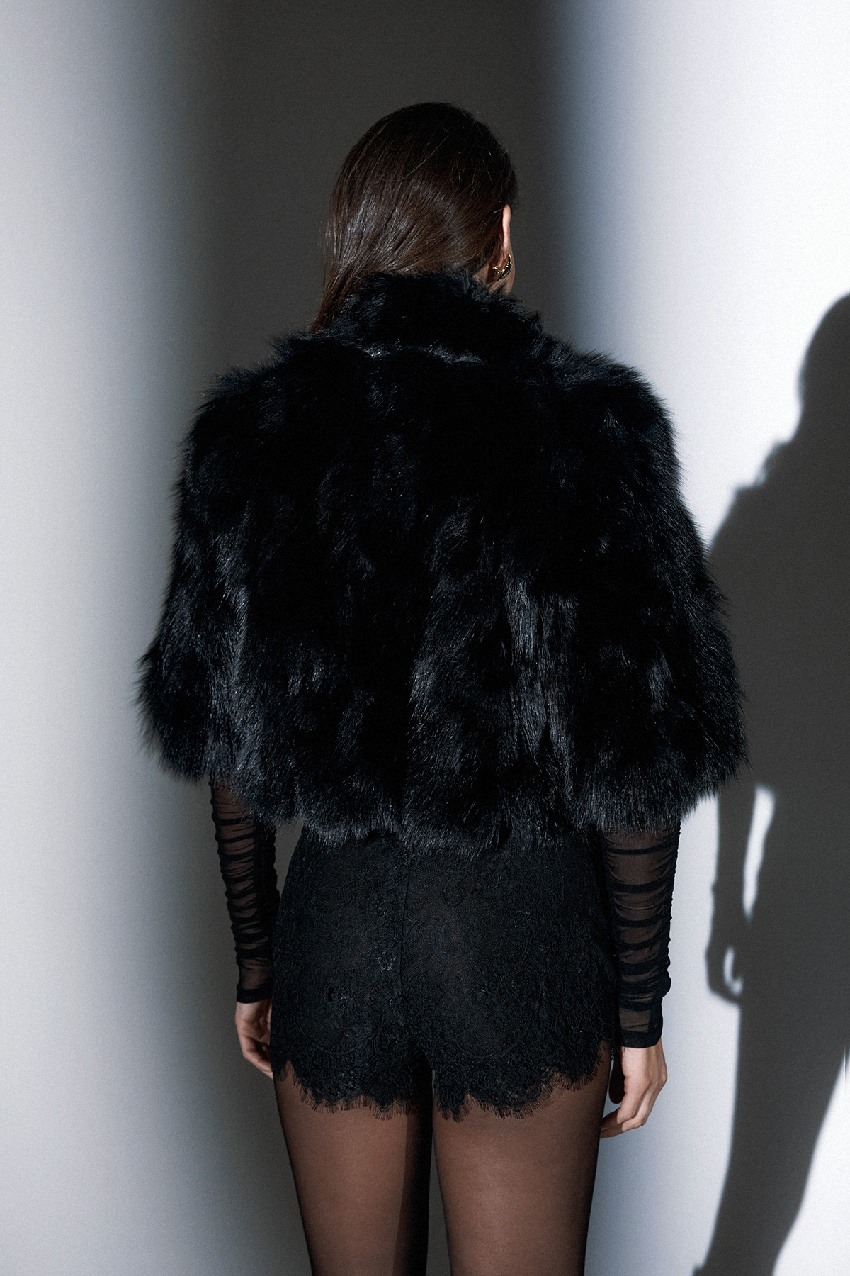 ZARA WOMAN NWT FW24 FAUX FUR SHORT COAT ZW COLLECTION ALL SIZES 2969/254