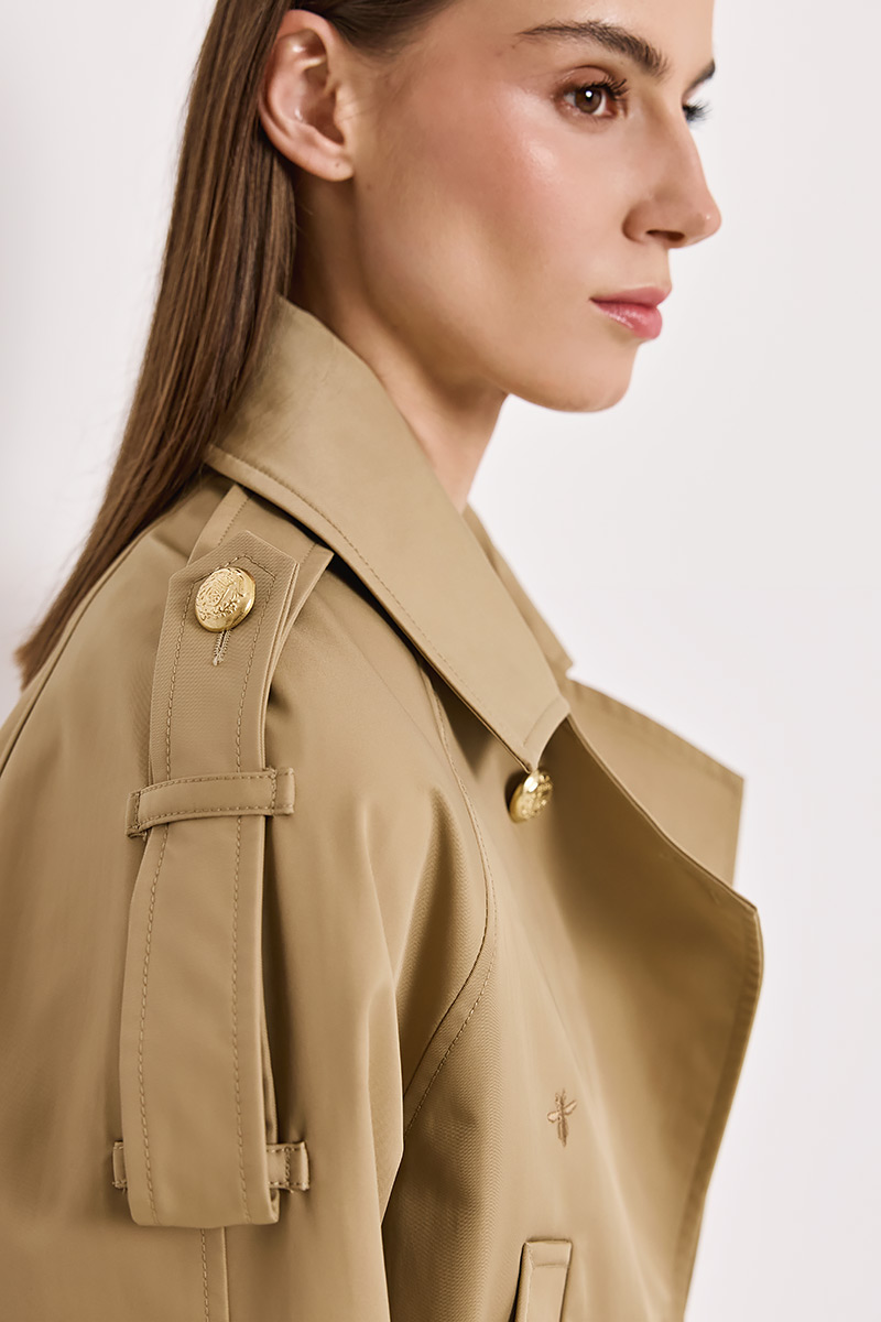 BOMBER JACKET WITH EPAULETTES