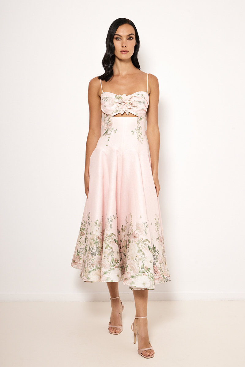 MIDI FLORAL DRESS