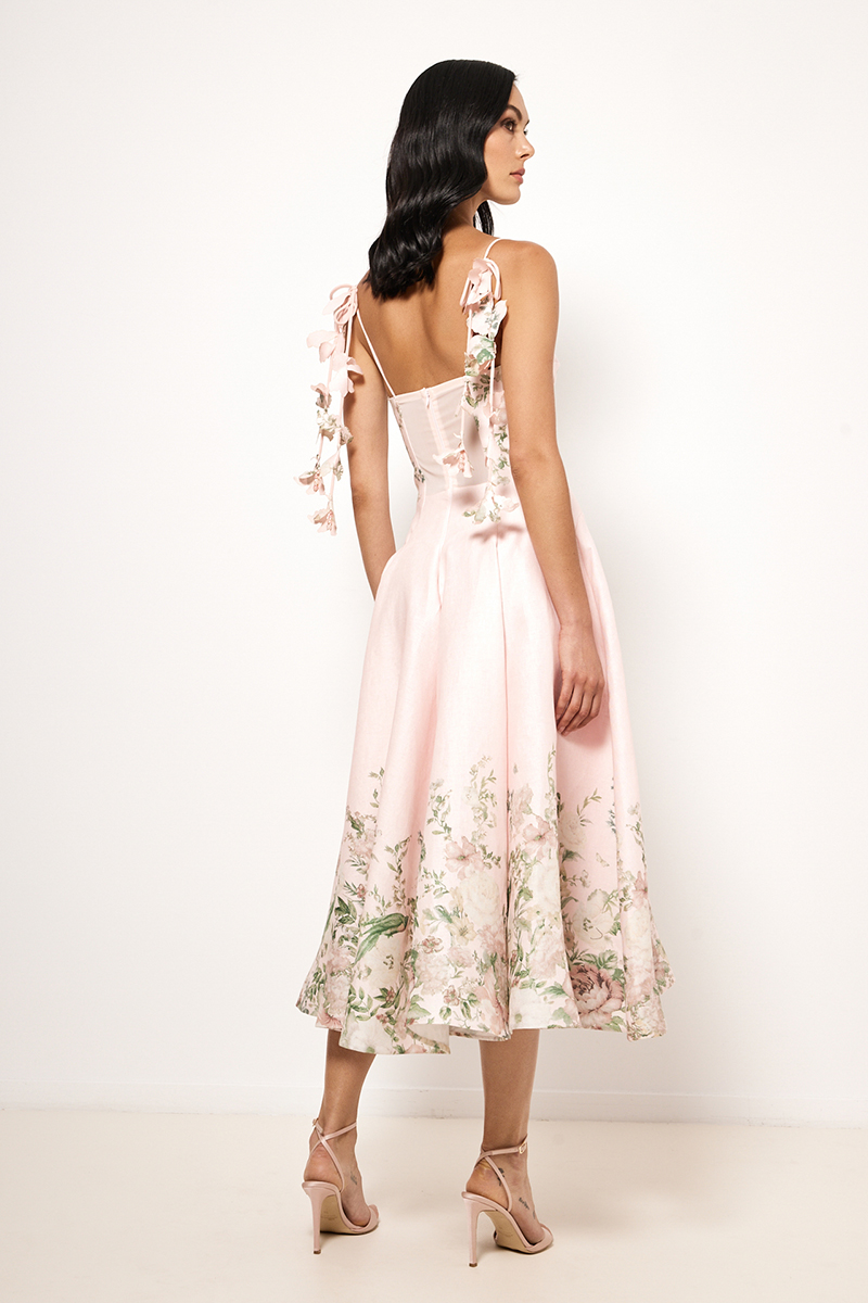 MIDI FLORAL DRESS