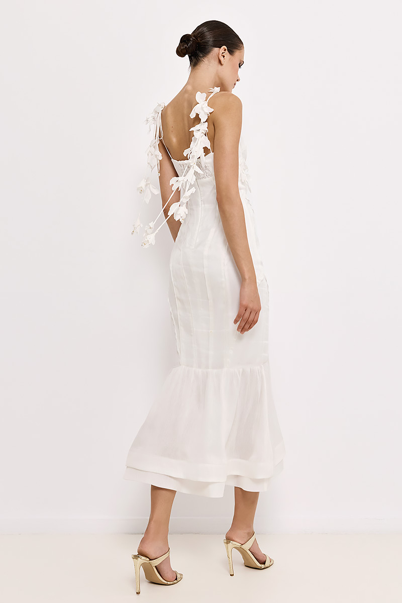 MIDI DRESS IN A SLIM FIT