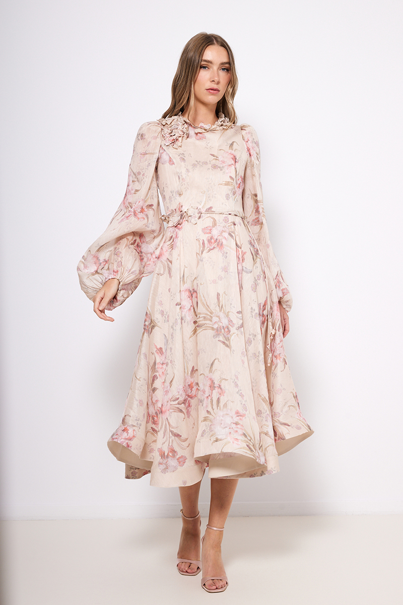 MIDI FLORAL DRESS