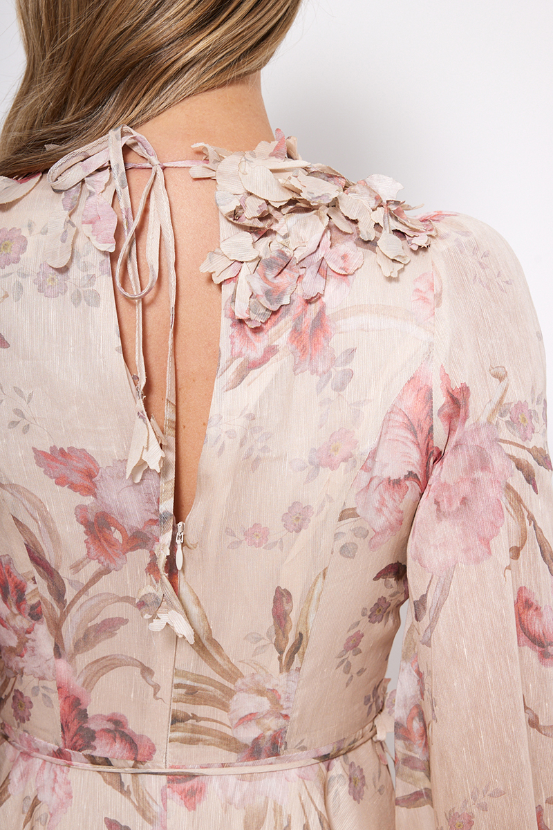 MIDI FLORAL DRESS