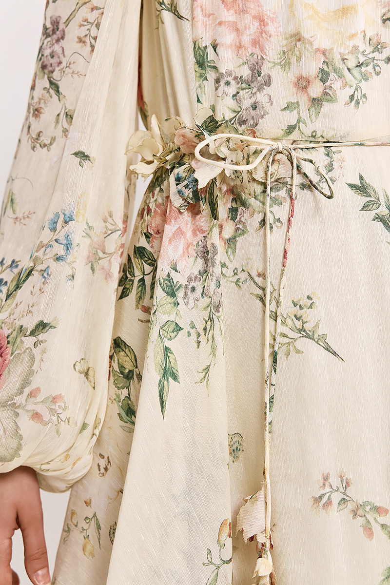 MIDI FLORAL DRESS