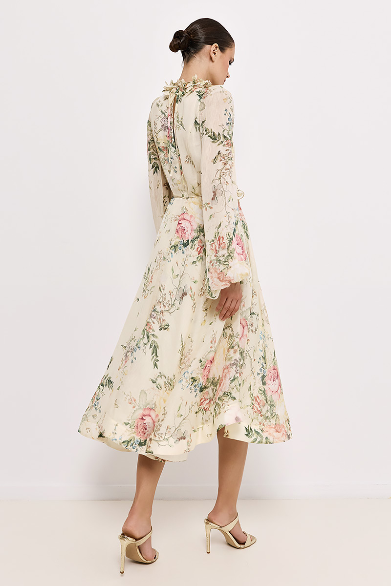 MIDI FLORAL DRESS