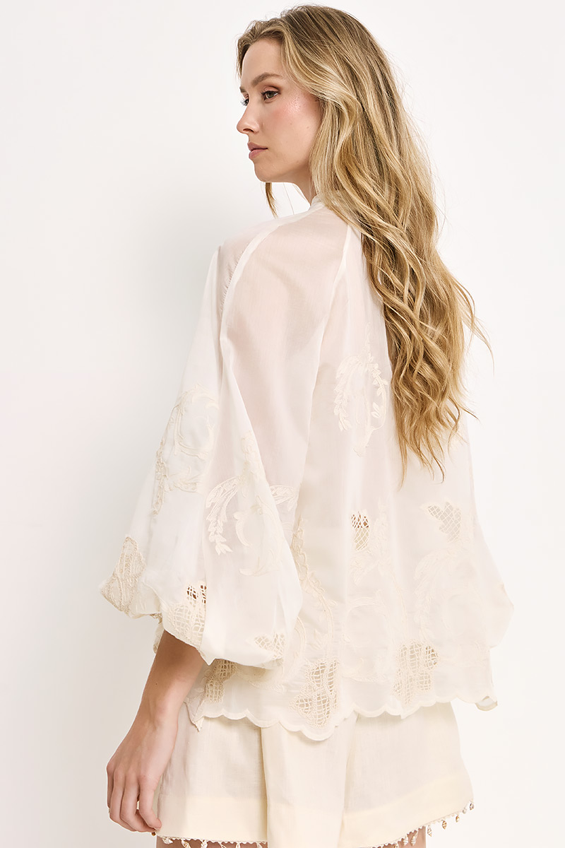 OVERSIZED EMBROIDERED SHIRT