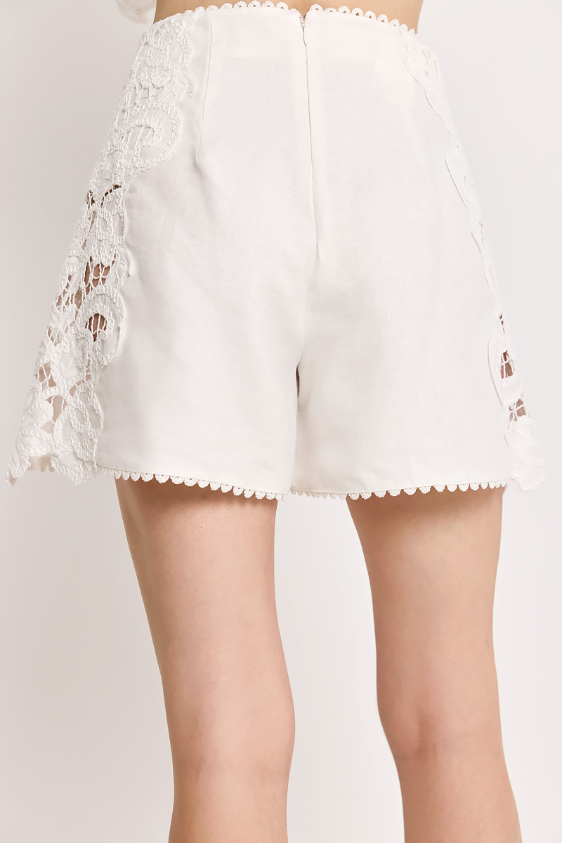 EMBROIDERED SHORTS