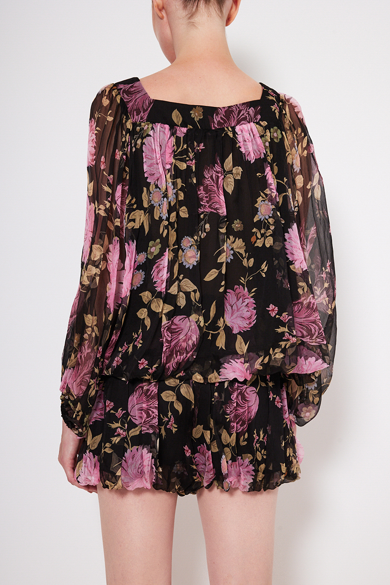 SILK BALLOON SHORTS