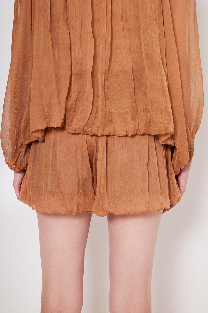 SILK BALLOON SHORTS