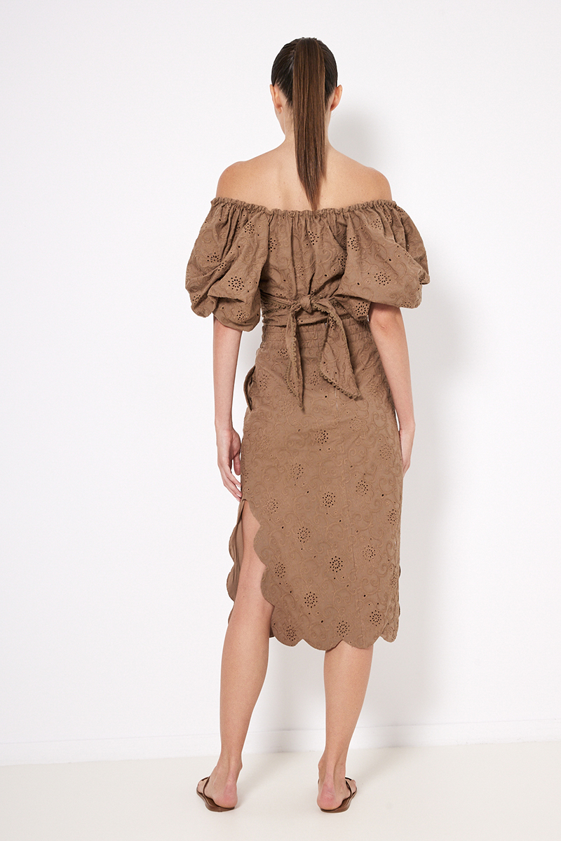 BRODERIE SKIRT