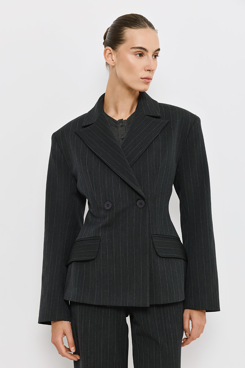 PINSTRIPE BLAZER