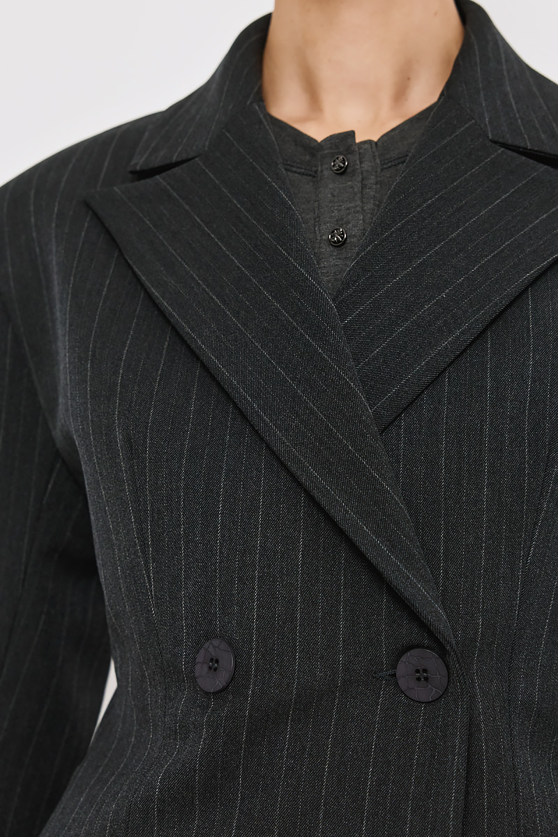 PINSTRIPE BLAZER