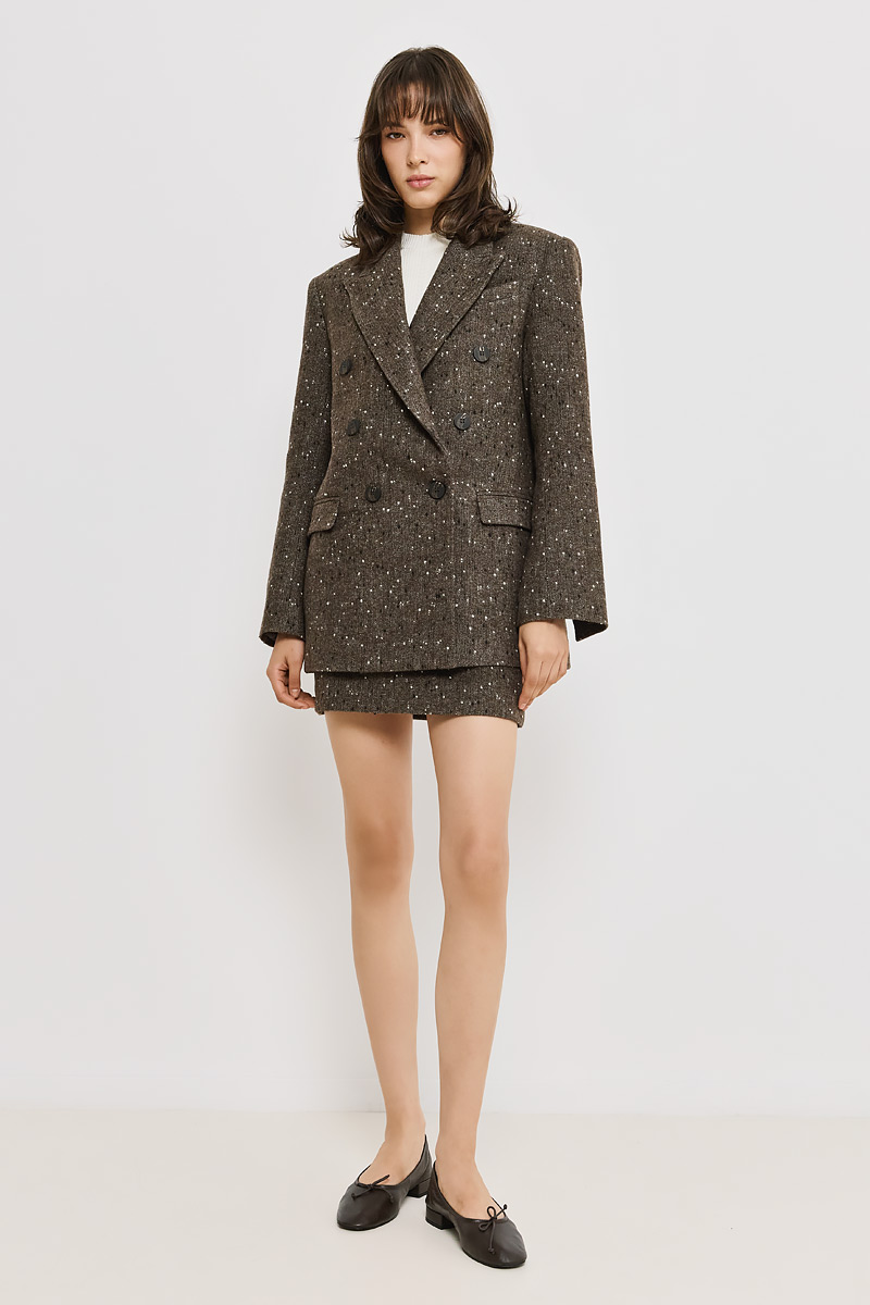 WOOL TWEED BLAZER