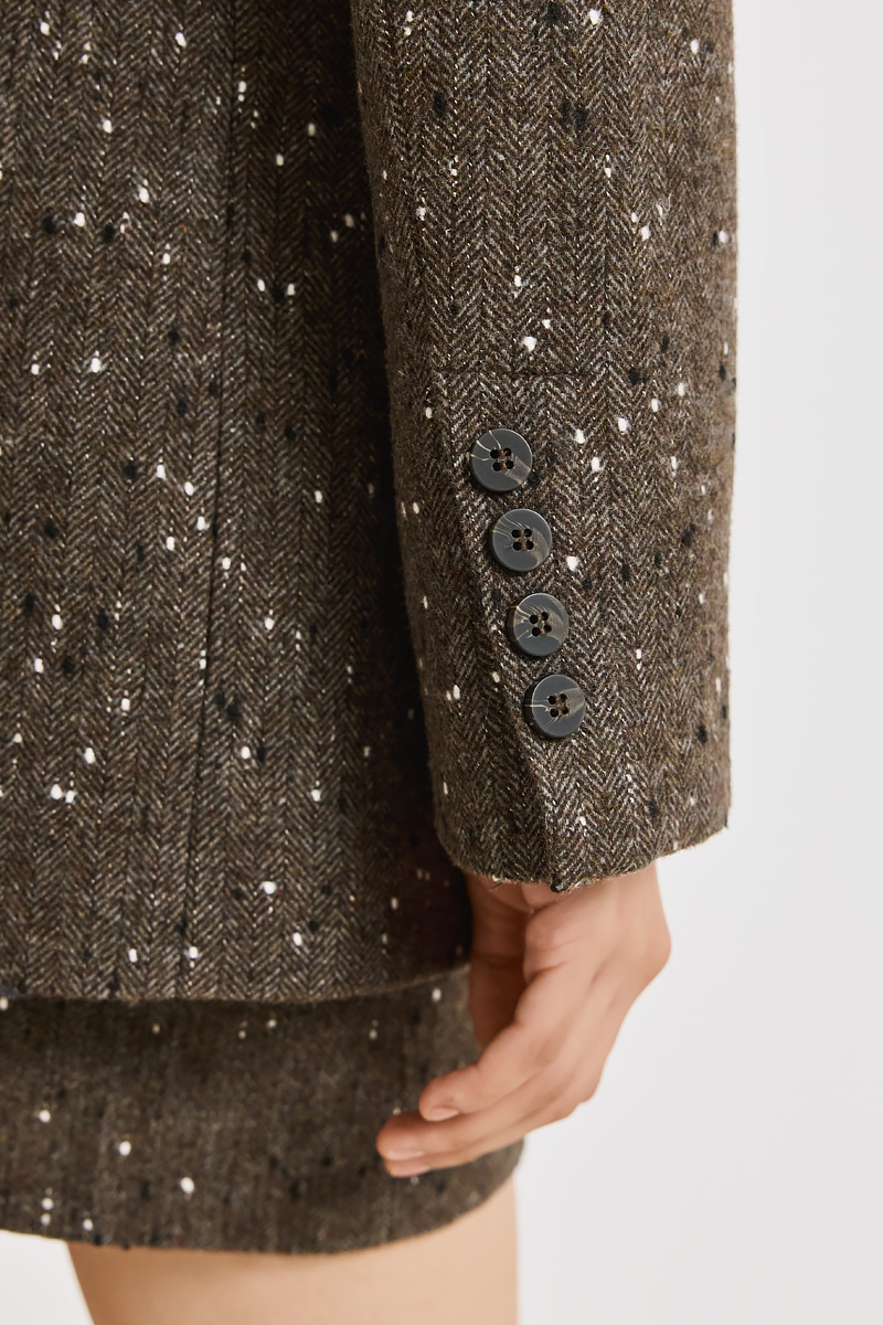 WOOL TWEED BLAZER