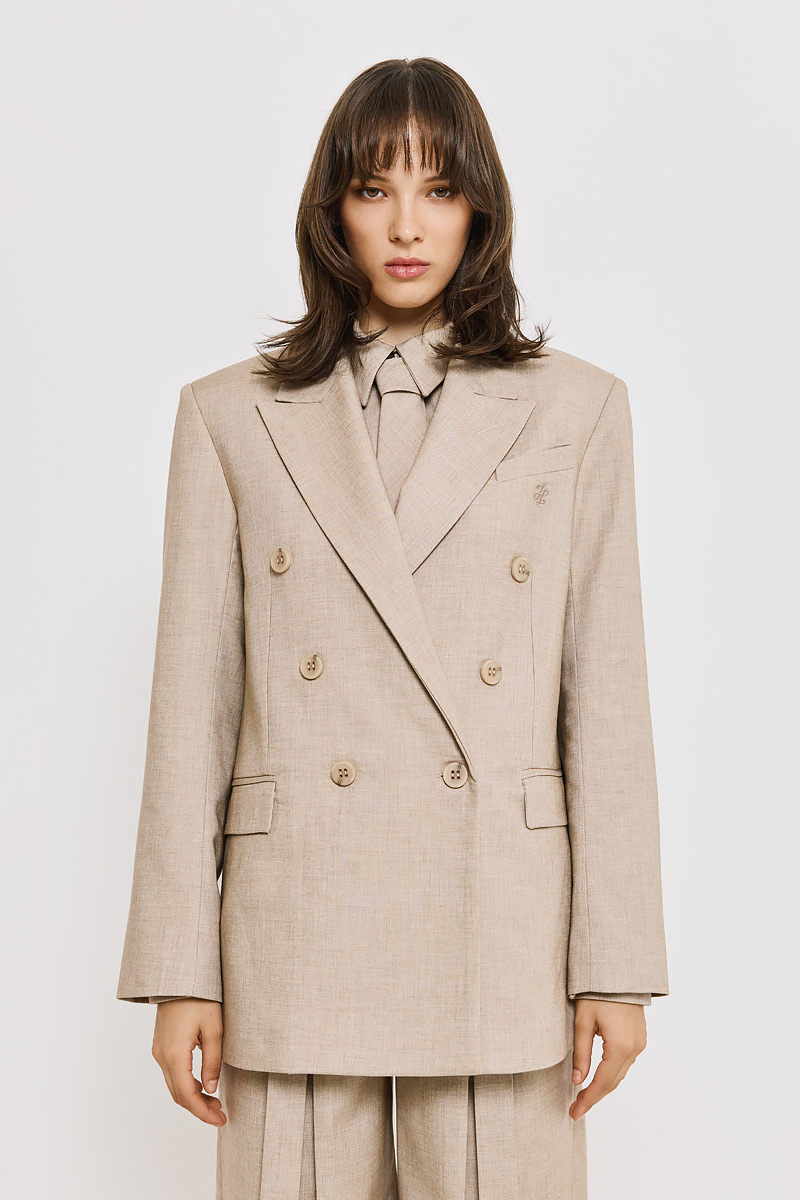 DOUBLE-BREASTED BLAZER