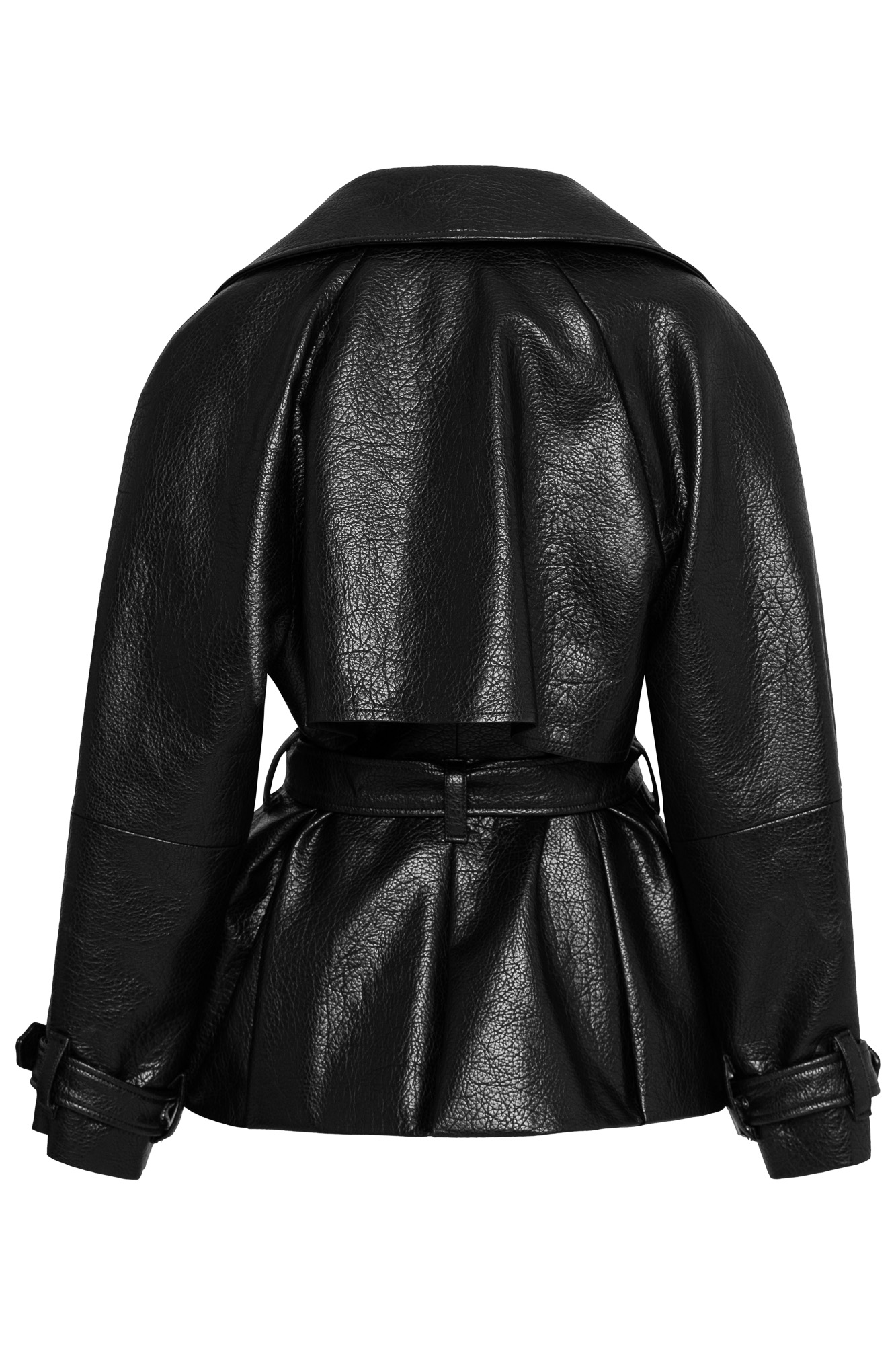 ΗΜΙΠΑΛΤΟ ΣΕ ΥΦΗ ΔΕΡΜΑΤΟΣ ΜΕ ΖΩΝΗ