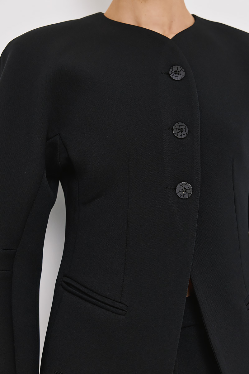 JACKET WITHOUT COLLAR