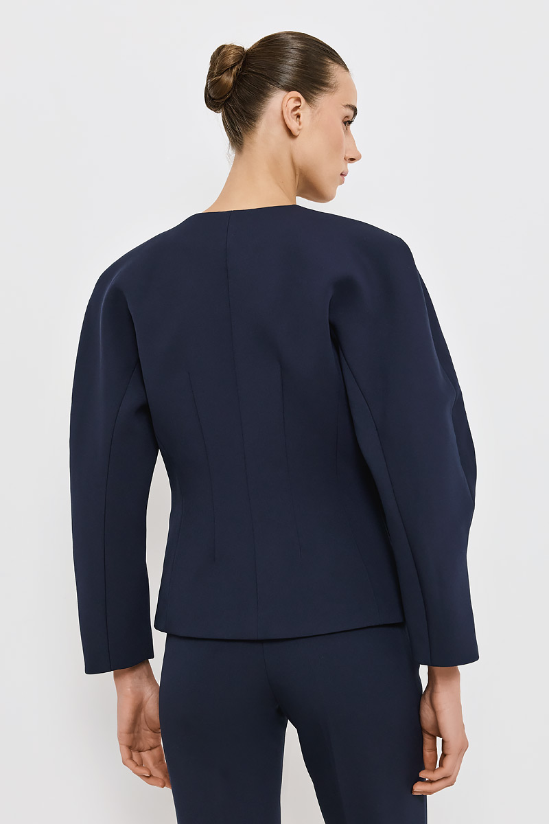 JACKET WITHOUT COLLAR