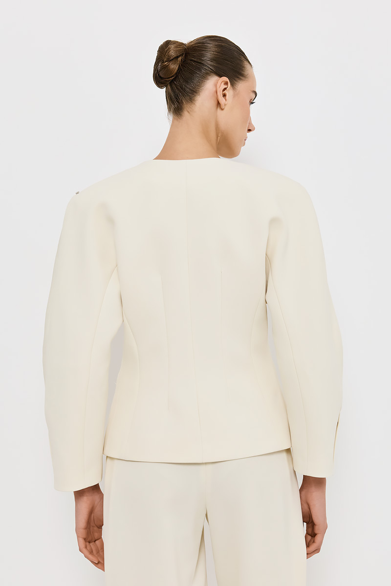 JACKET WITHOUT COLLAR