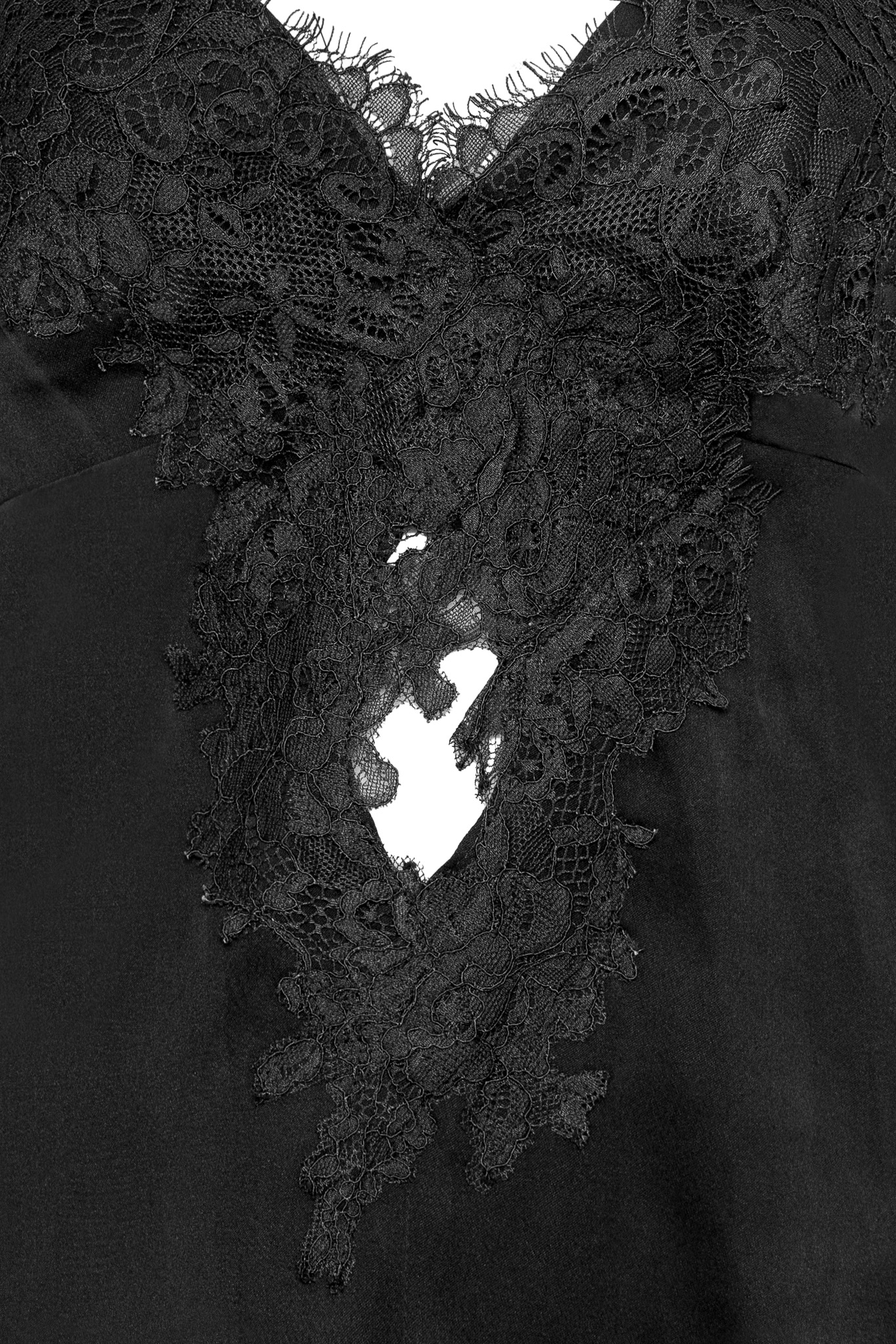 SILK TOP WITH LACE SILK TOP WITH LACE