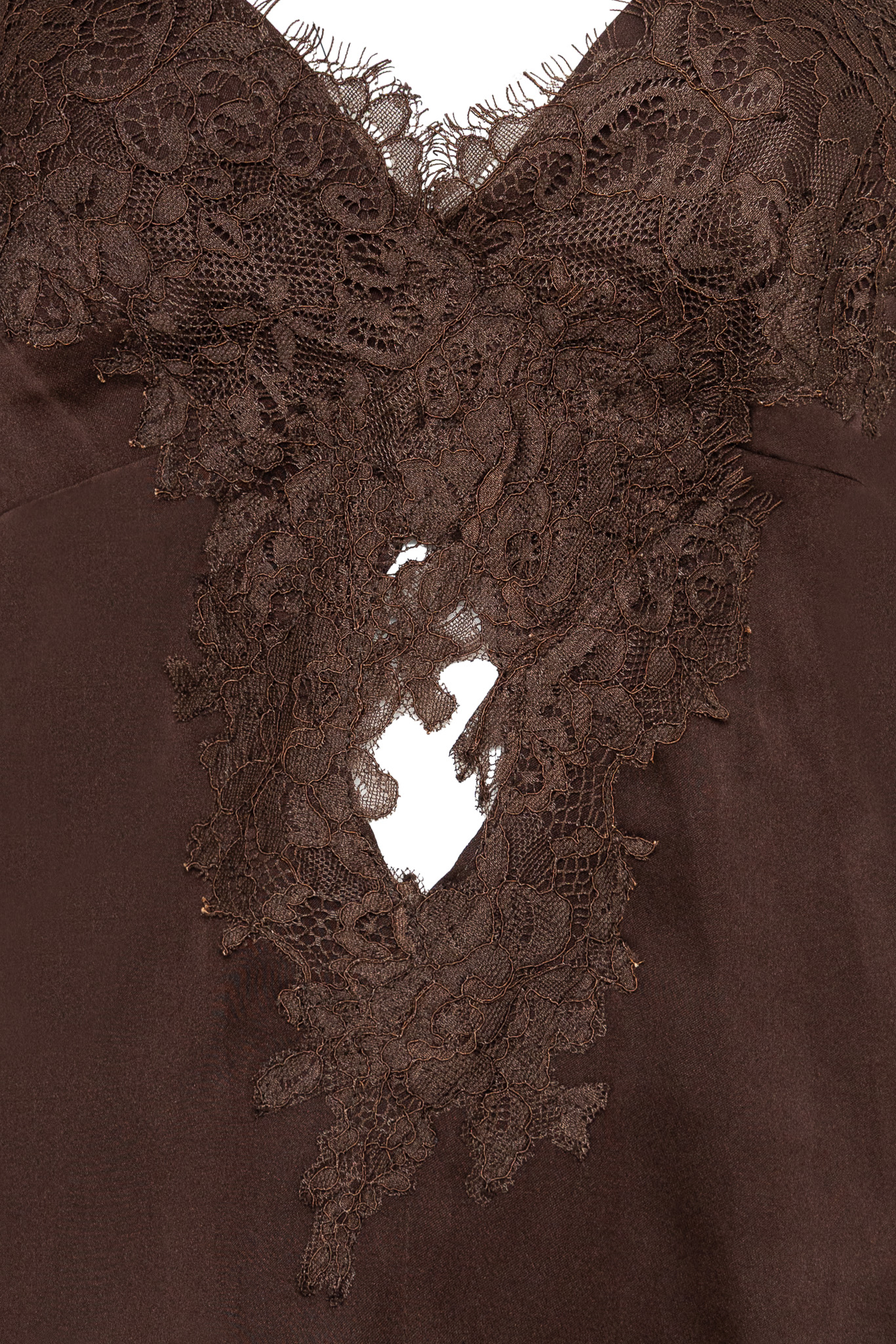 SILK TOP WITH LACE SILK TOP WITH LACE