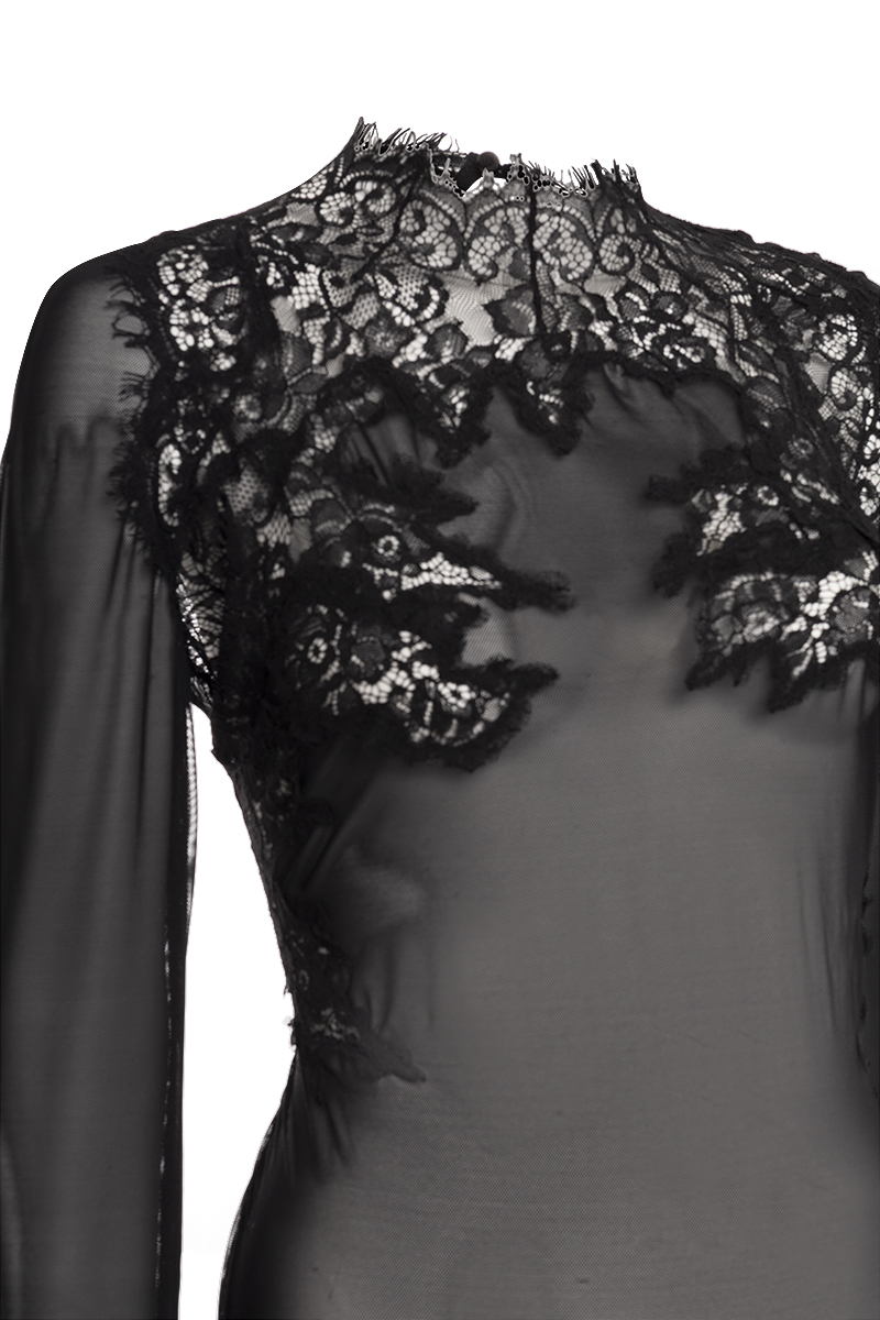 SHEER LACE BODYSUIT SHEER LACE BODYSUIT