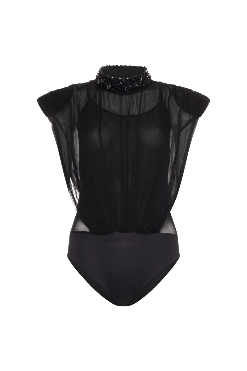 SILK BODYSUIT SILK BODYSUIT