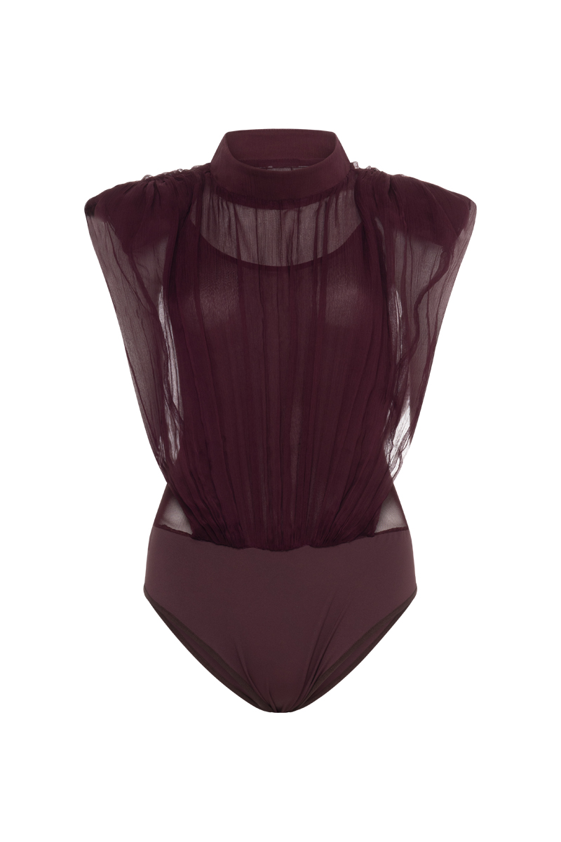 SILK BODYSUIT SILK BODYSUIT