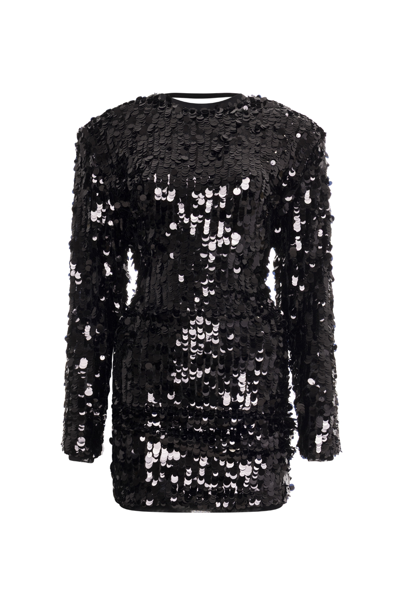 SEQUIN MINI DRESS