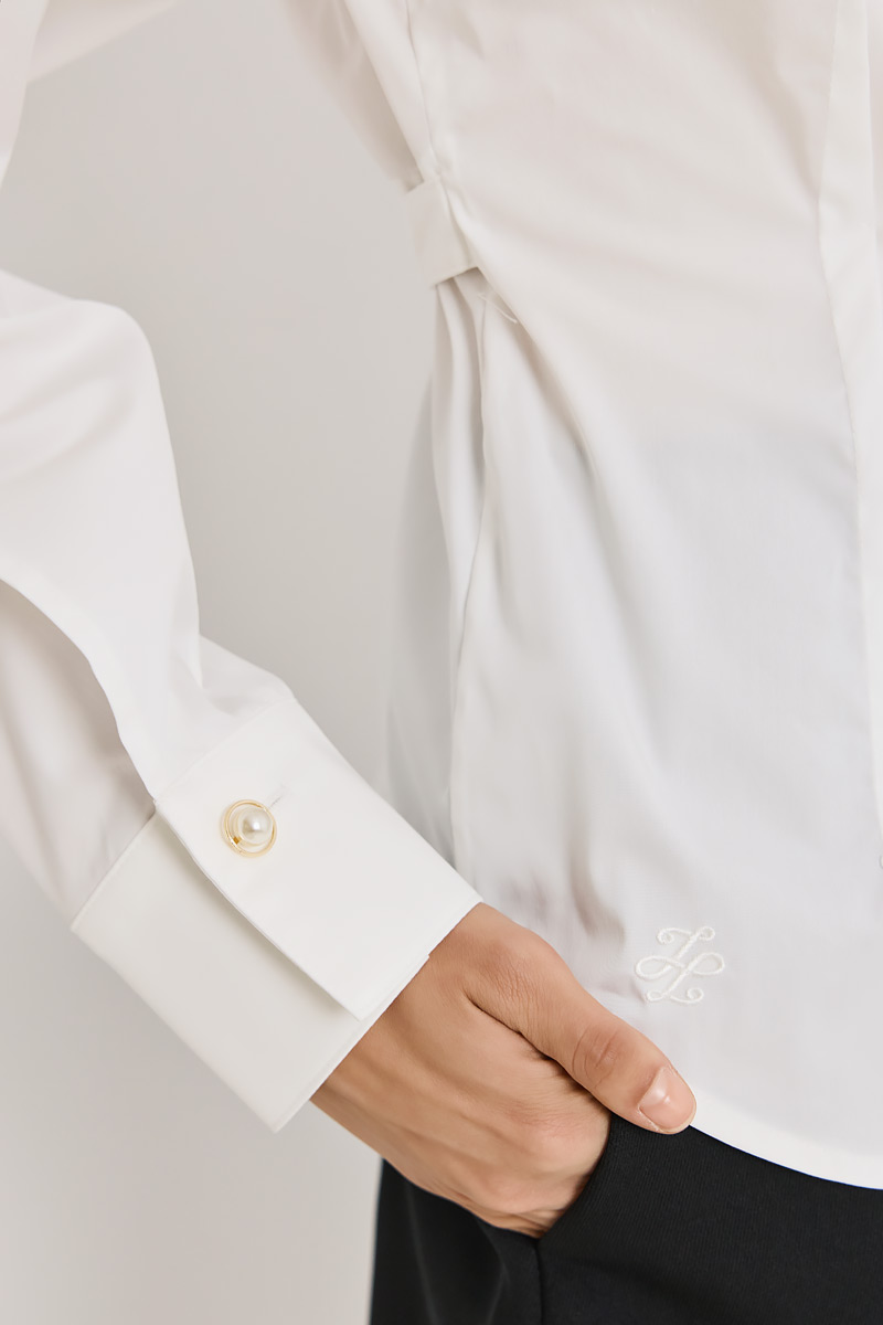 CORSET SHIRT WITH BUTTONS