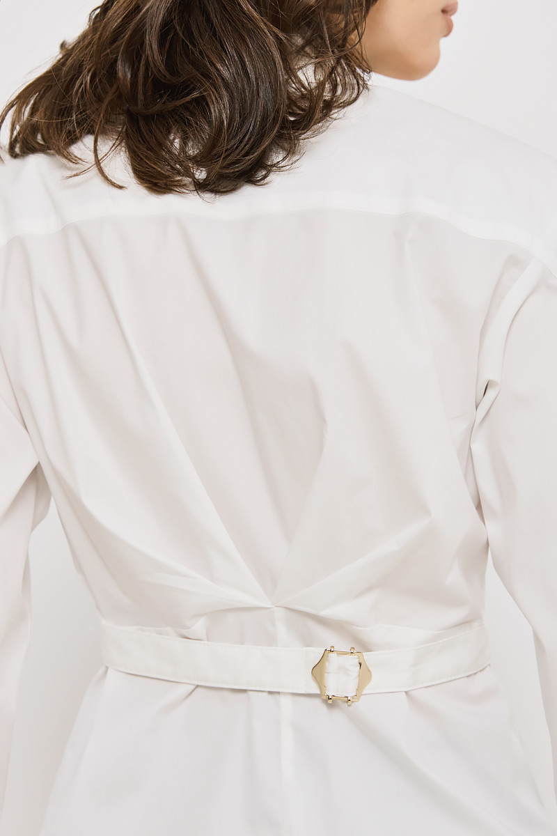 CORSET SHIRT WITH BUTTONS