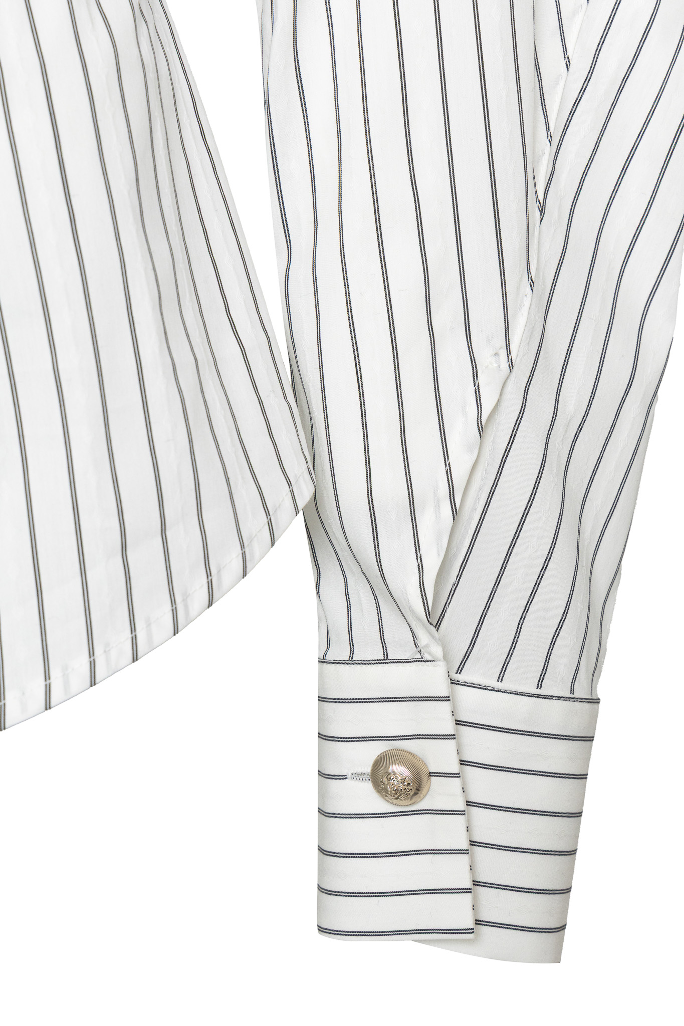 STRIPED SHIRT WITH BELT STRIPED SHIRT WITH BELT