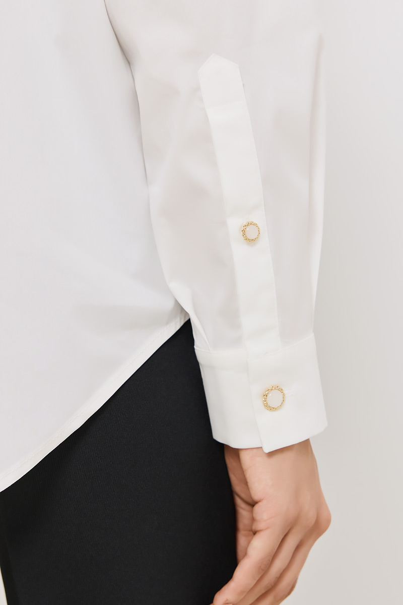 SHIRT WITH PLEATS