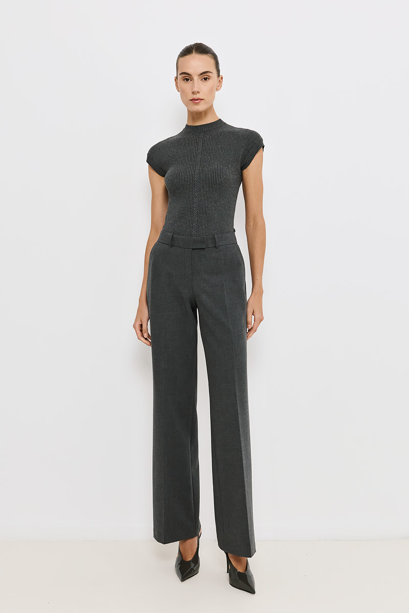 STRAIGHT LEG TROUSERS