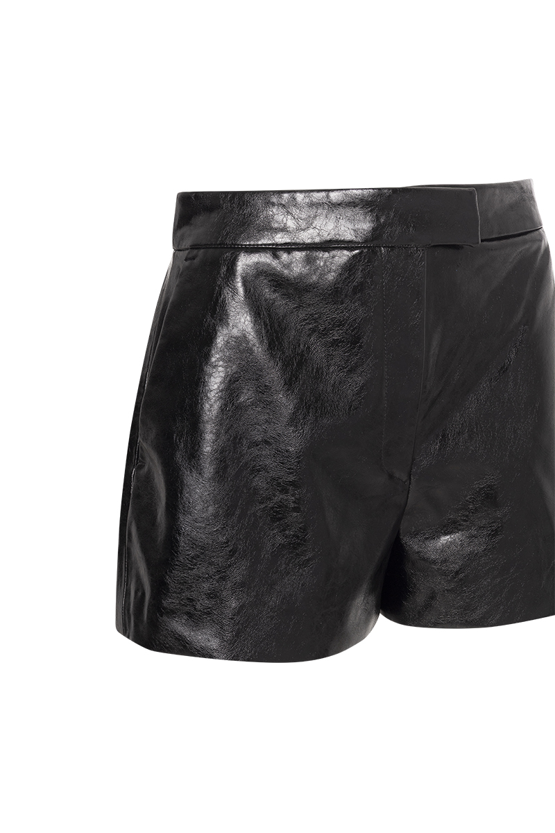 LEATHER-EFFECT SHORTS LEATHER-EFFECT SHORTS