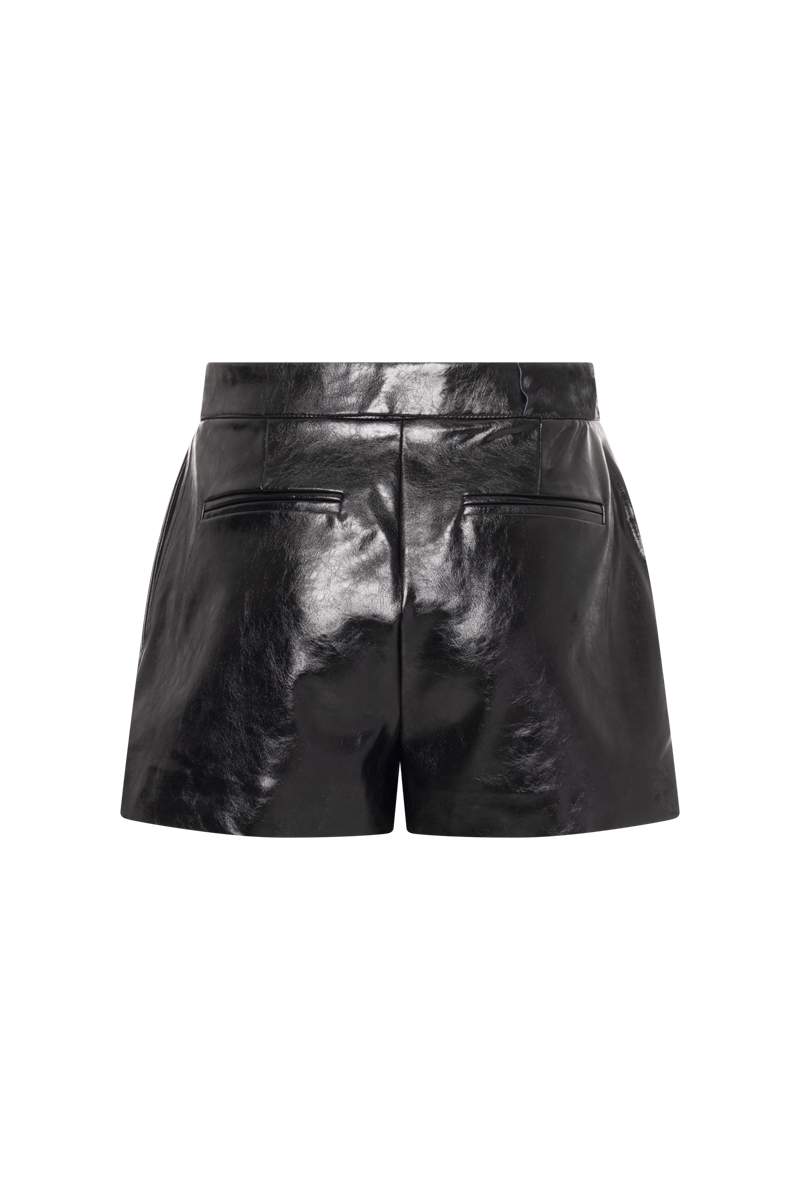 LEATHER-EFFECT SHORTS LEATHER-EFFECT SHORTS