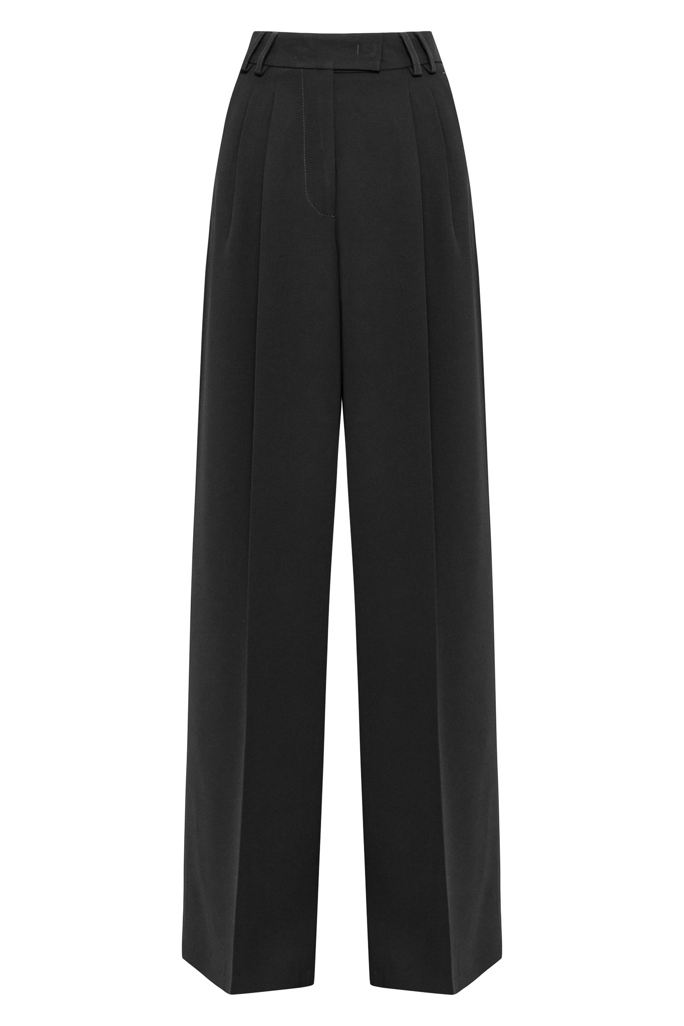 STRAIGHT-LEG TROUSERS