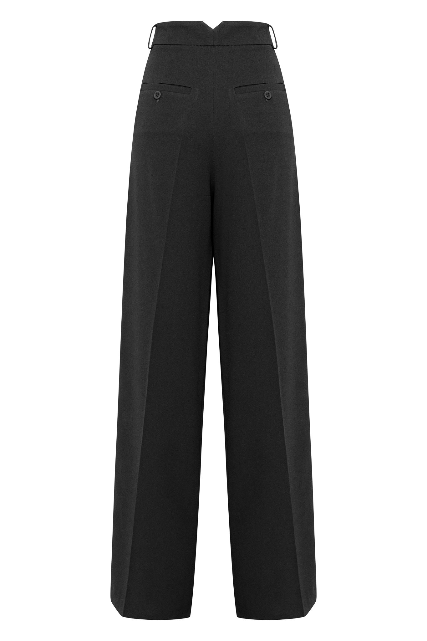 STRAIGHT-LEG TROUSERS
