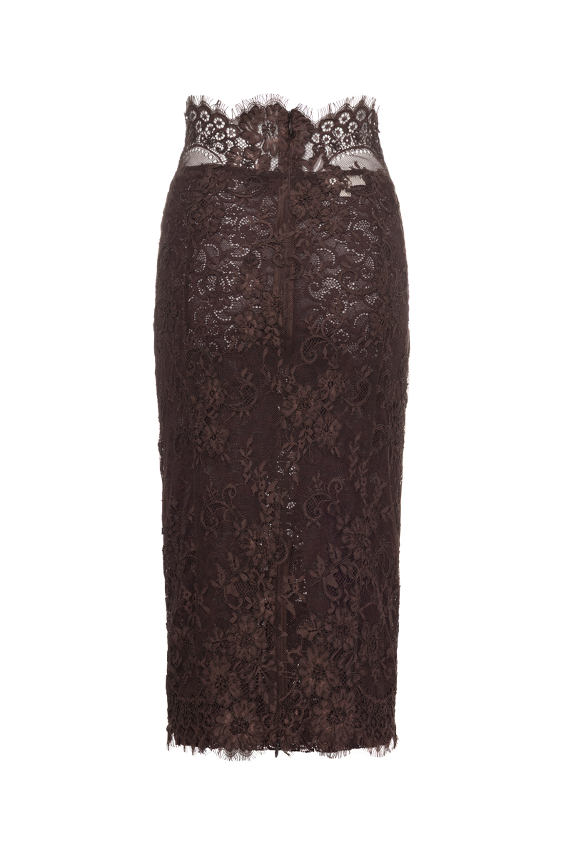 LACE MIDI SKIRT LACE MIDI SKIRT