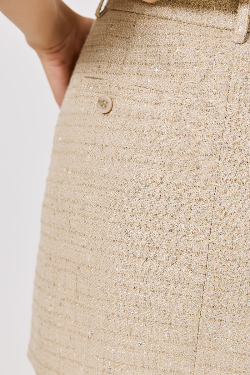 TWEED MINI SKIRT