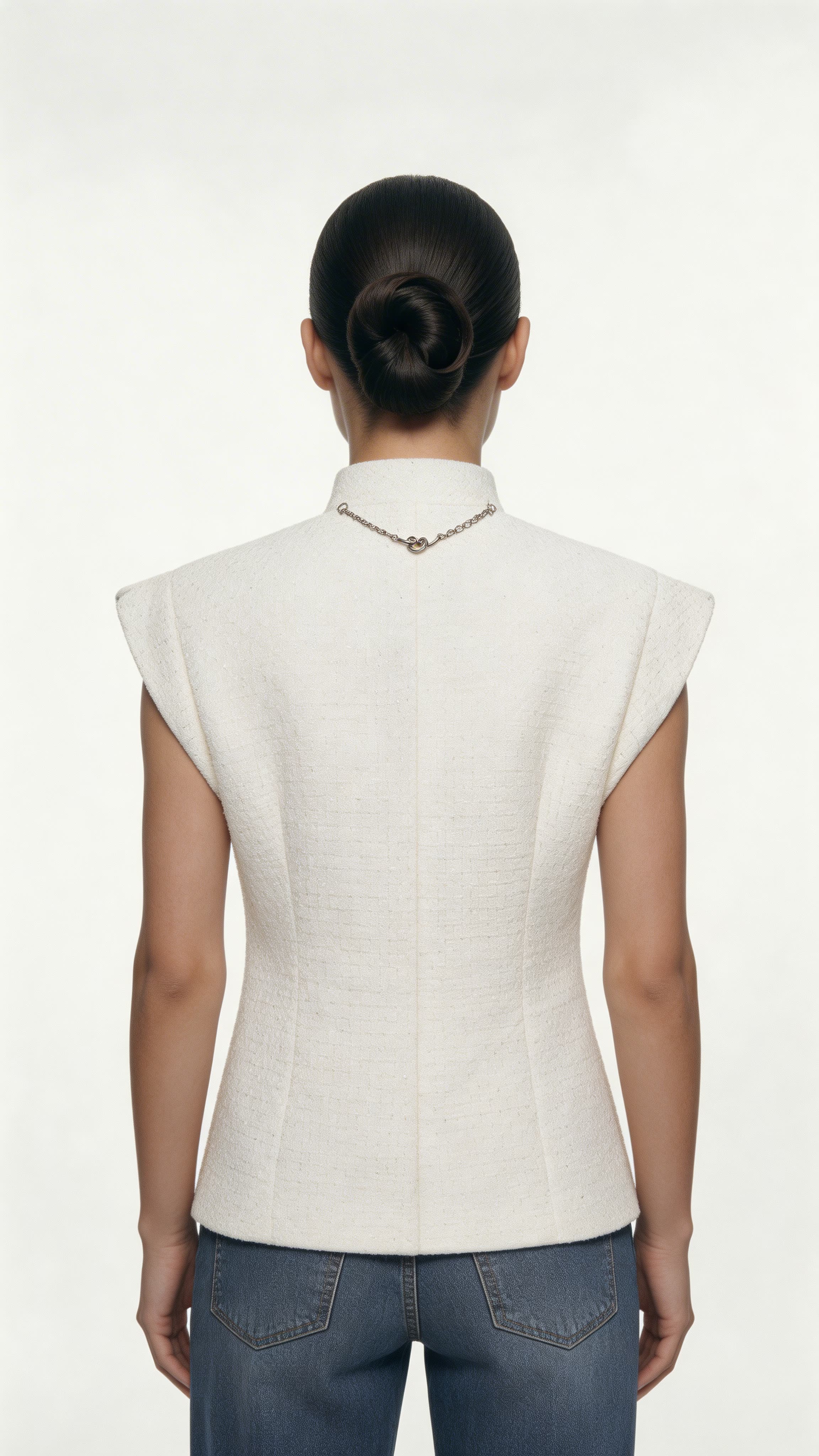 TWEED VEST