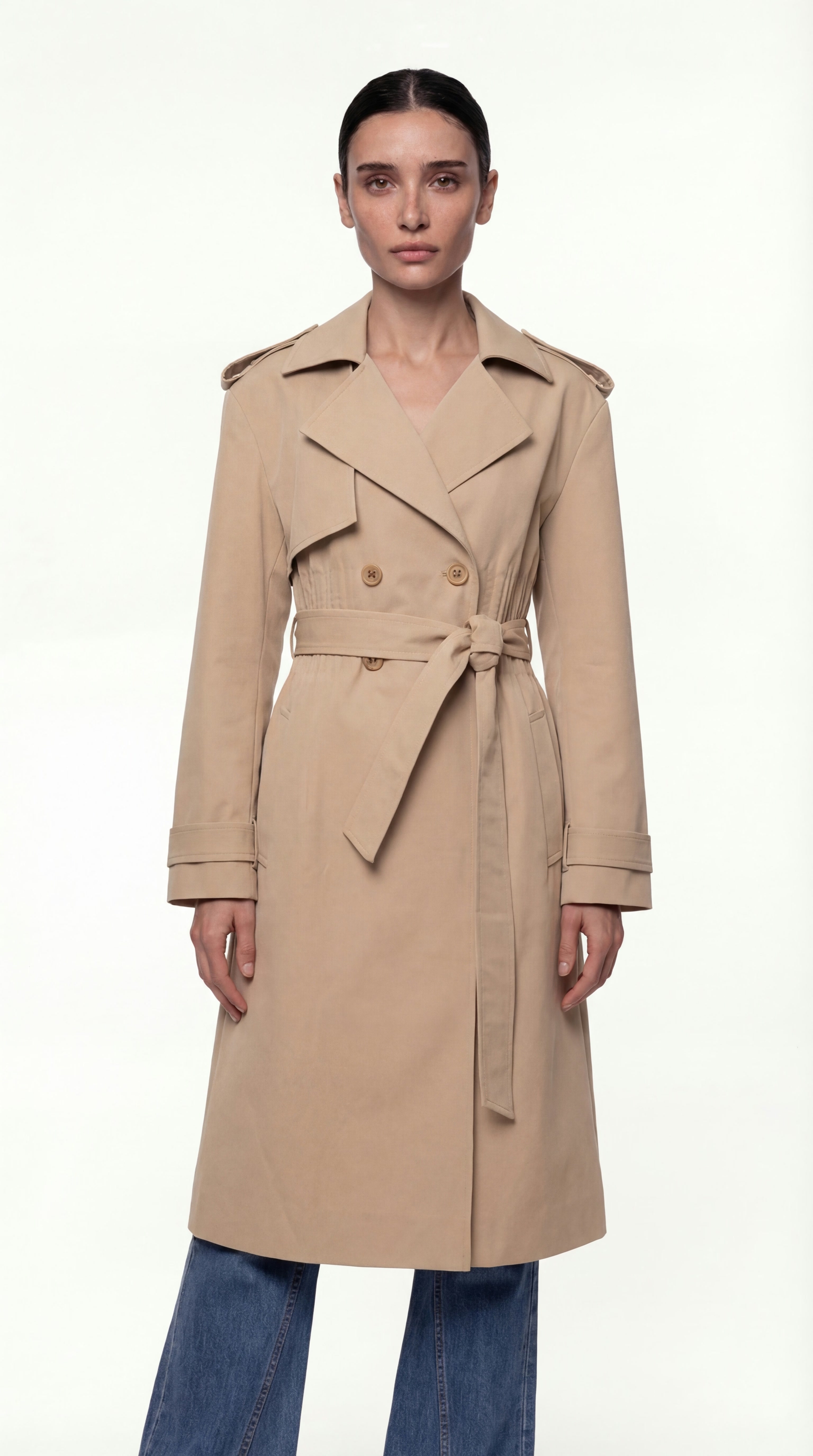 TRENCH COAT WITH BELT
